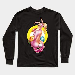 Sexy Easter Bunny Long Sleeve T-Shirt